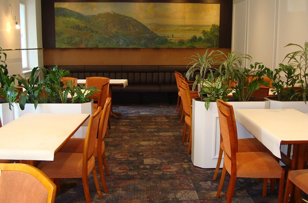 FREESTILE-Fliesen in dem Restaurant Eckel