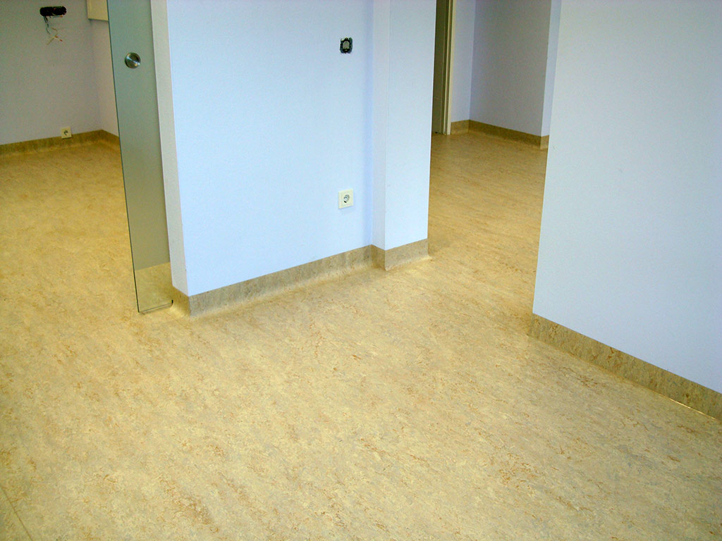 Linoleum mit Hochzug 02