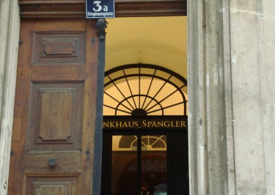 Teppichverlegung im Bankhaus Spängler 01 - Wien, Stephnasplatz